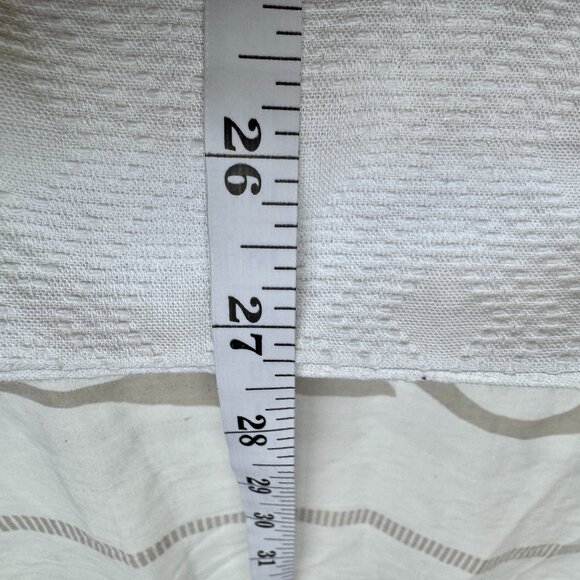 Vintage 80s White Fitted Skirt Suit 100% Cotton - Picture 16 of 16